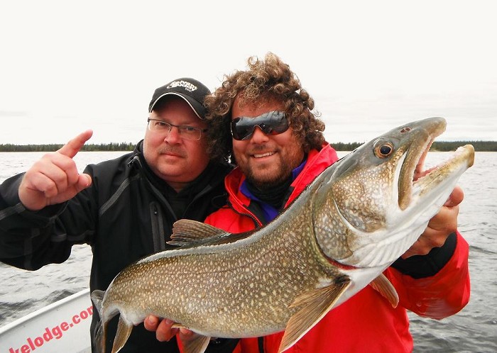 Trophy Lake Trout in Saskatchewan