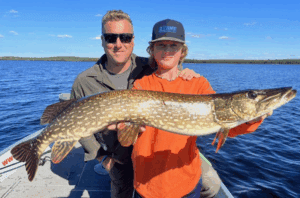 Northern pike fishing in Saskatchewan